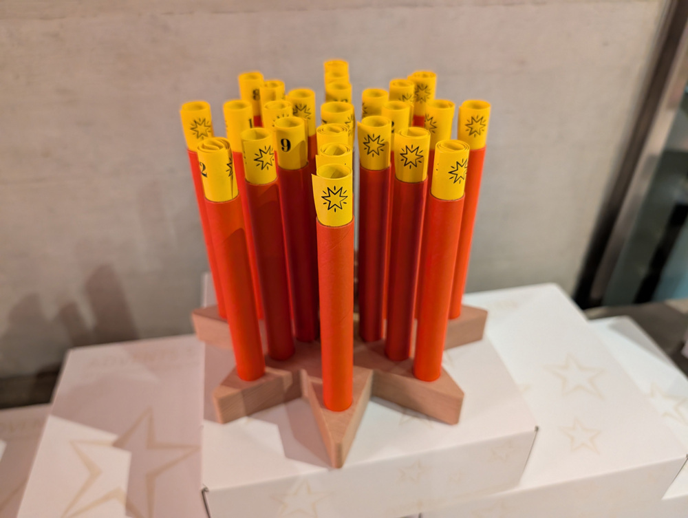 Vernissage WBZ-Advents-Stern